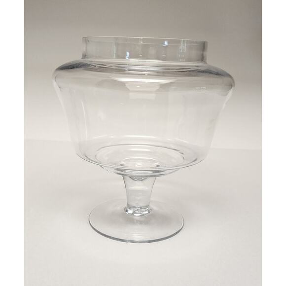 CC HOME FUNISHINGS Glass 8.5"Dx14.5" clear Jar W/Lid - Picture 7 of 7